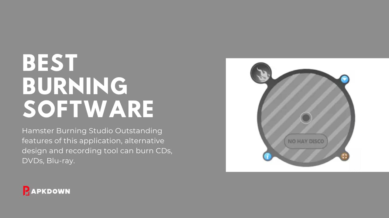 Free Hamster Burning Studio Software background