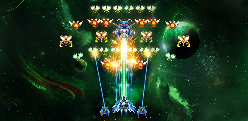 Space Shooter: Galaxy Attack MOD APK v1.785 background