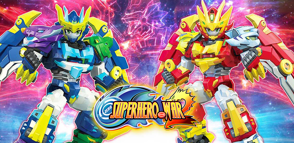 Superhero Fruit Robot Fight APK Download background