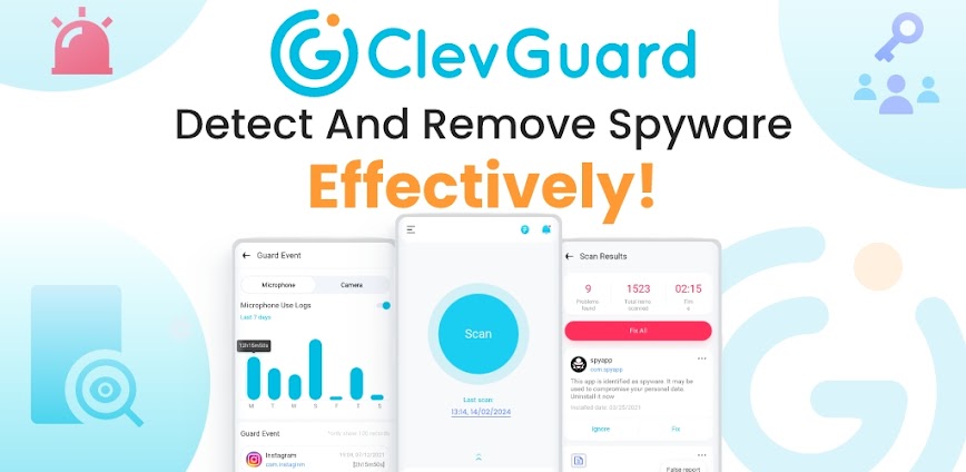 ClevGuard Android MOD APK Download background