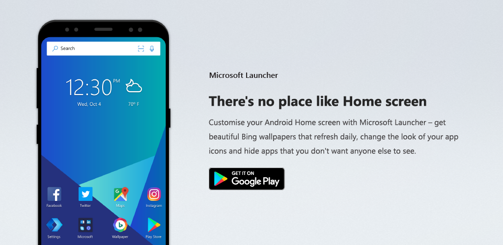 Microsoft Launcher Android MOD APK Download background