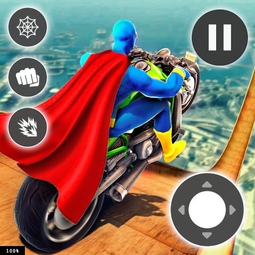 Super Hero Bike: Racing MOD Game APK