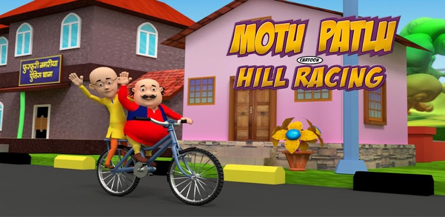 Motu Patlu Hills Biking Game APK Download background