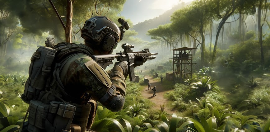 Cover Fire Shooting Game Pro (Offline) background