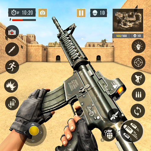 FPS Commando Shooting Games Pro APK Download icon