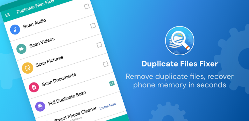 Duplicate Files Fixer Pro MOD APK Download background