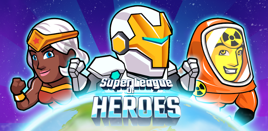 Super Hero League: Epic Combat MOD APK background
