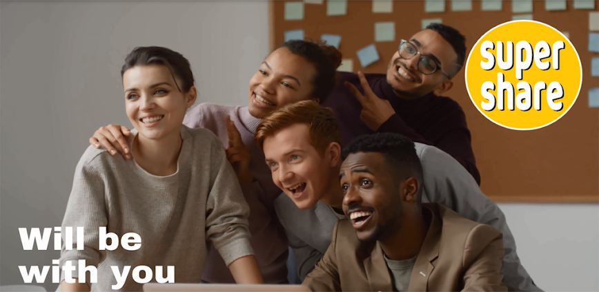 Super Share Pro MOD APK Download background