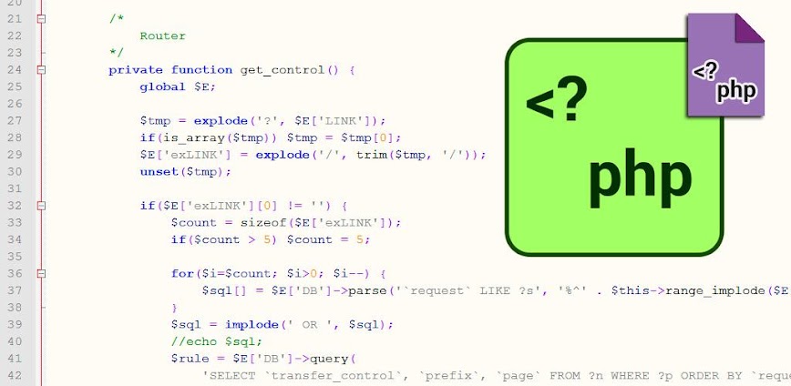 PHP Viewer & Editor APK Download background