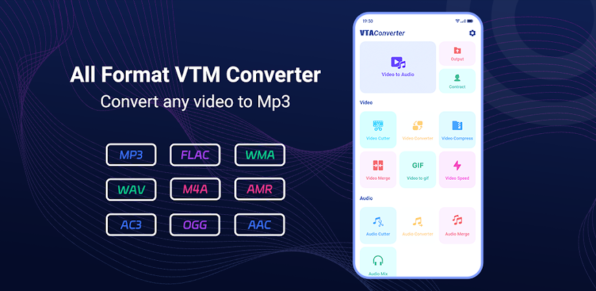 Video to MP3 – Trim & Convert APK Download background
