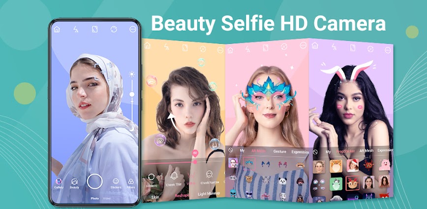 Beauty Camera Pro MOD APK Download background
