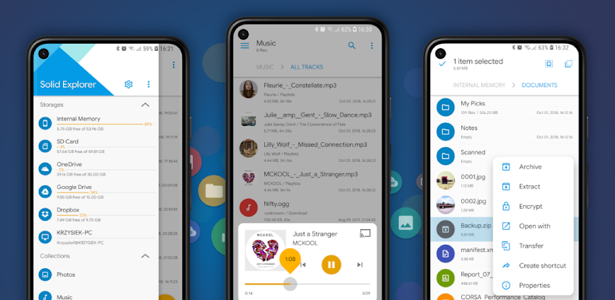 Solid Explorer File Manager APK Download background