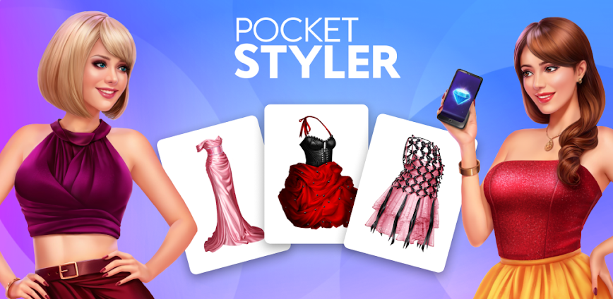 Pocket Styler Fashion Pro APK Download background