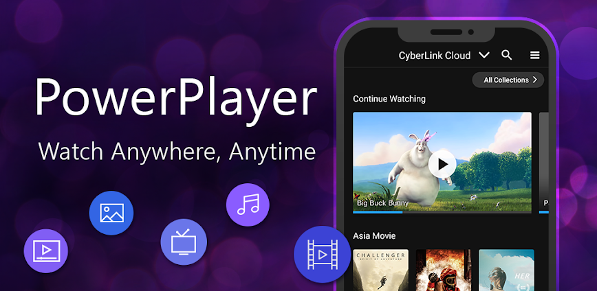 CyberLink PowerPlayer APK Download background