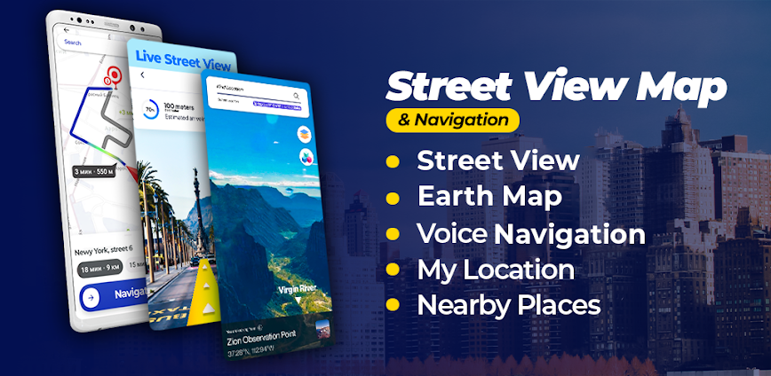 Street View & GPS Route Finder APK Download background