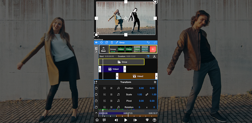 Node Video Pro Video Editor APK Download background