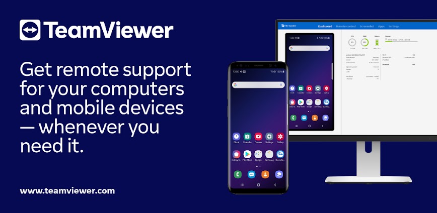 TeamViewer QuickSupport APK Download background