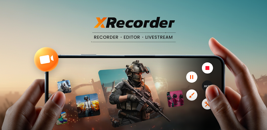 Screen Recorder XRecorder Pro APK Download background