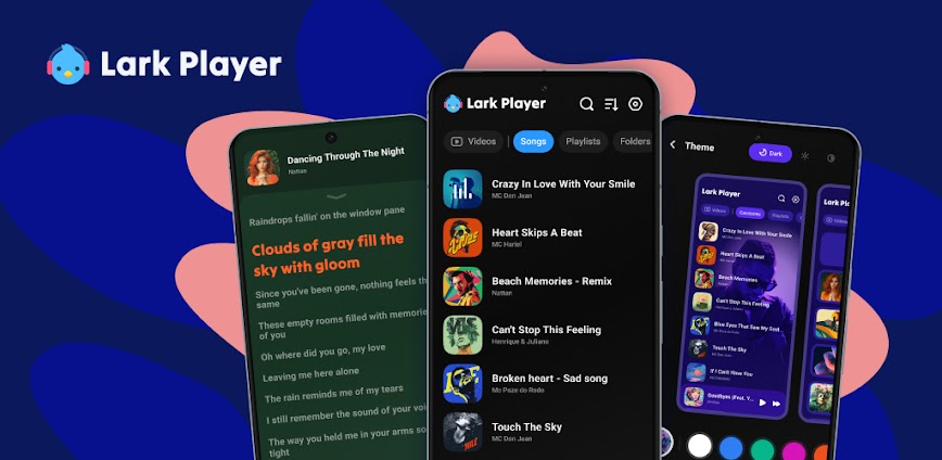 Lark Player for Android Pro APK Download background