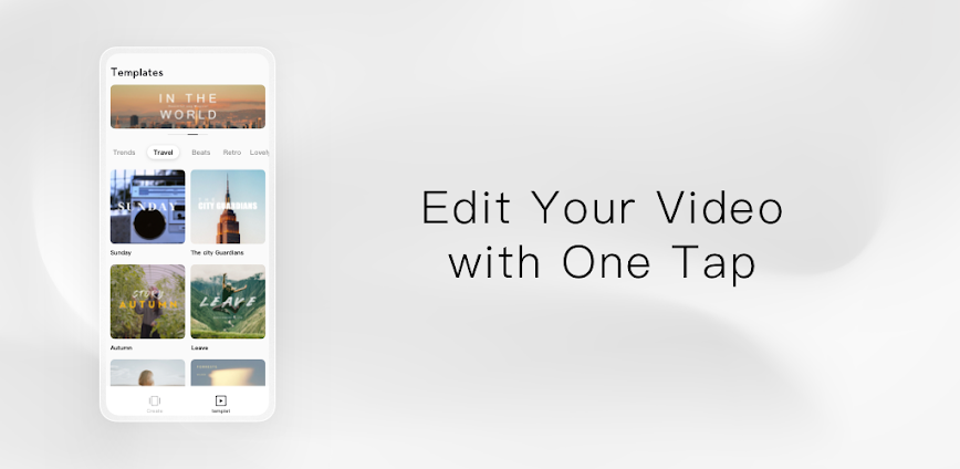 LightCut AI Auto Video Editor APK Download background