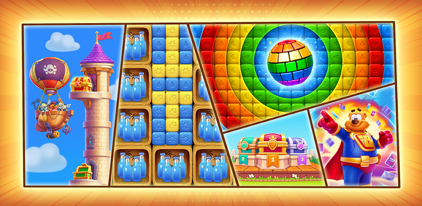 Toon Blast for Android APK Download background